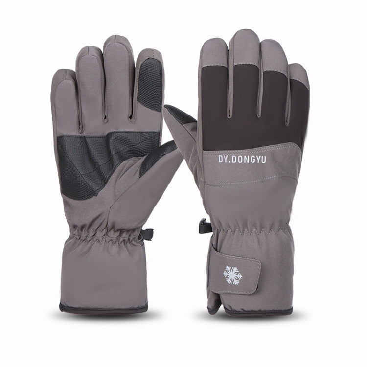 A064 Waterproof Cycling Touch Screen Cotton Gloves, Size: One Size