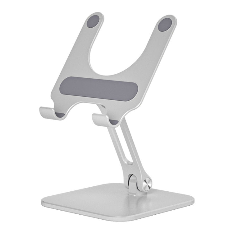 Tablet PC Phone Desktop Stand Lift Folding Aluminum Double Rod Support Frame