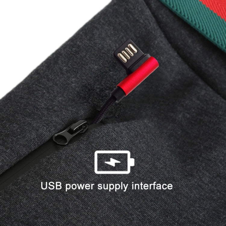 USB Rechargeable Smart Heating Outdoor Thickened Casual Trousers, Size: