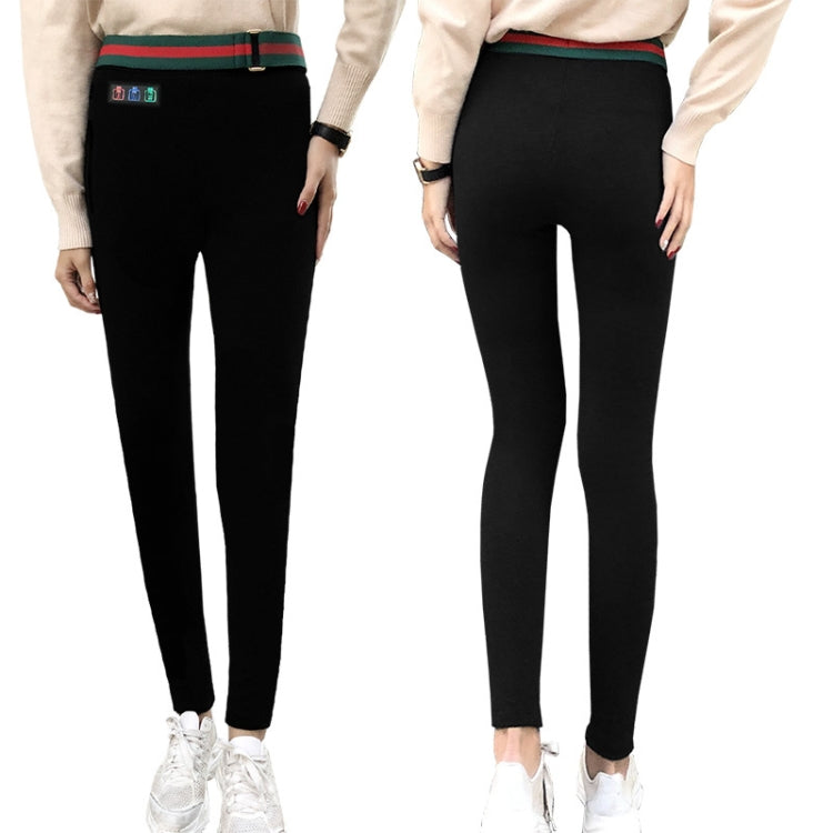 USB Rechargeable Smart Heating Outdoor Thickened Casual Trousers, Size: