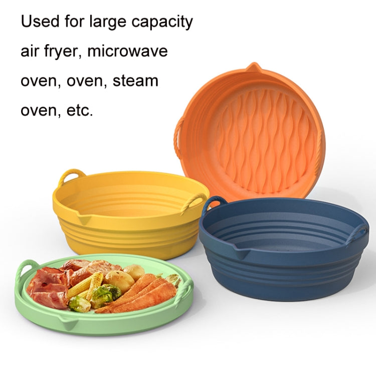 Air Fryer Silicone Baking Tray Folding Cake Baking Tray Baking Pad, Size: 7.8 Inches