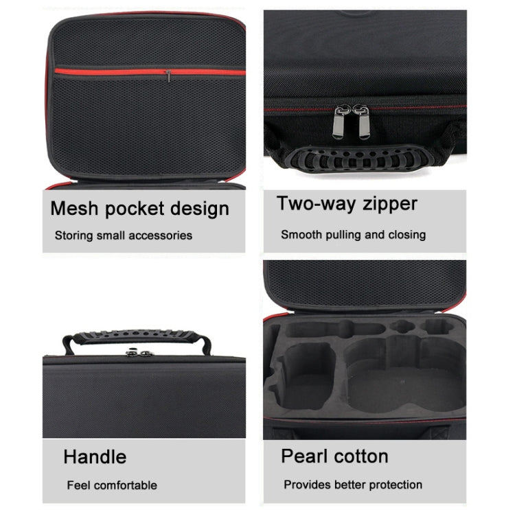 For DJI  Avata Lightweight Drone Bag Handheld Crossbody Bag Storage Bag(Black)