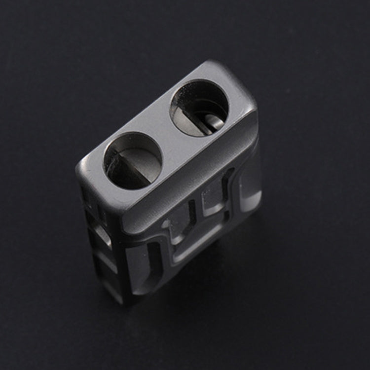KS007A Titanium Alloy Whistle Dual Tube High Frequency Motion Survival Whistle