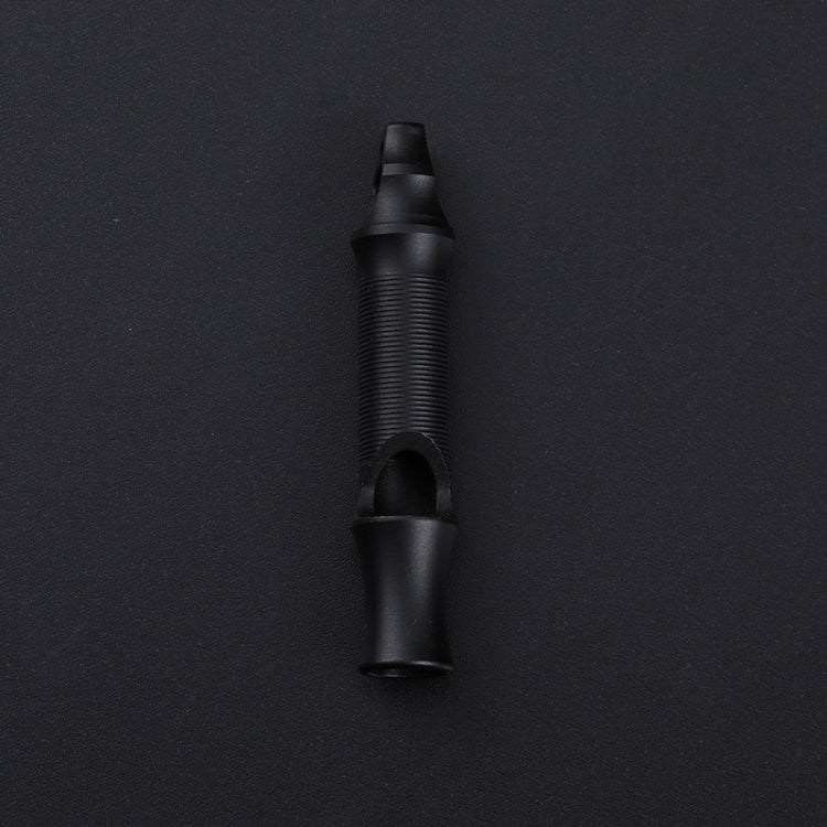 KS001 Aluminum Alloy Single Tube Adventure Survival Emergency High Frequency Whistle