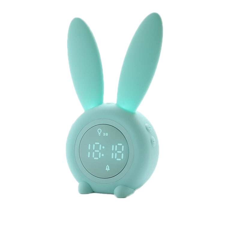 Multifunctional Smart Cartoon Cute Rabbit Desktop Digital Alarm Clock