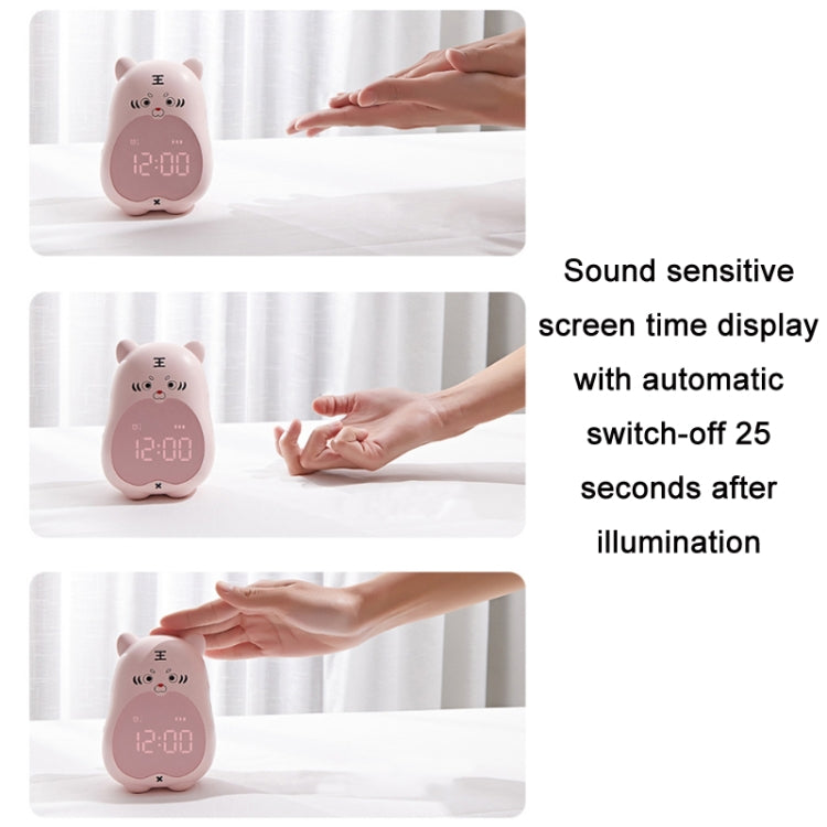 Learning Electronic Alarm Clock Children Night Light