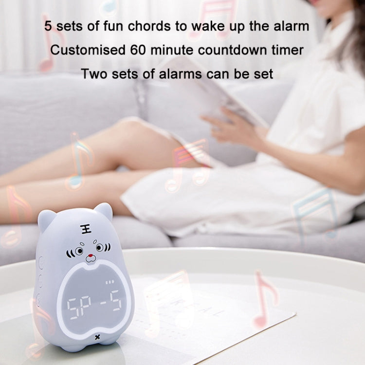 Learning Electronic Alarm Clock Children Night Light