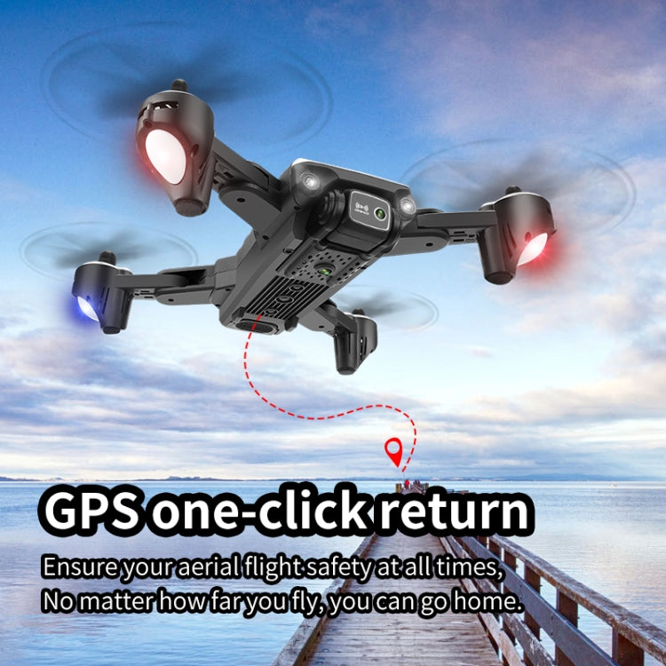 A11 4K HD Dual-Camera Optical Flow Quadcopter Smart Remote Control Aircraft with Light+ESC (Orange)