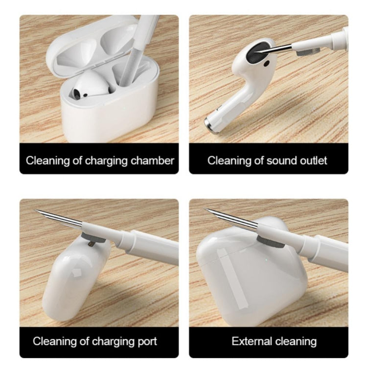 Q3 6 In 1 Bluetooth Headset Cleaning Set Portable Headset Computer Keyboard Cleaning Tools