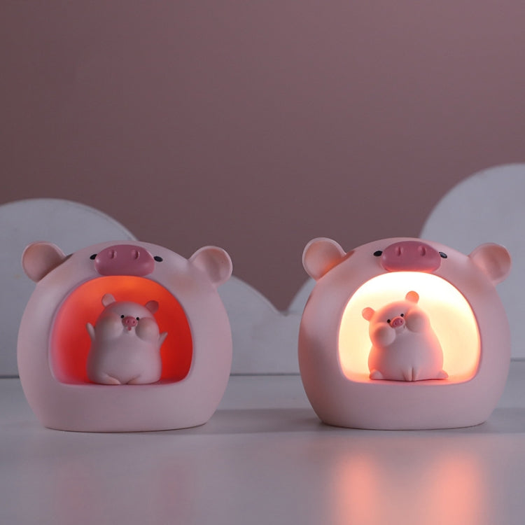 Pig Night Light Home Table Decoration Ornament