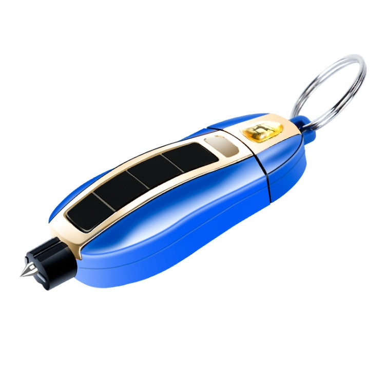 2PCS N938 Car Multi-Functional Safety Hammer Portable Mini Safety Window Breaking Hammer(Blue)