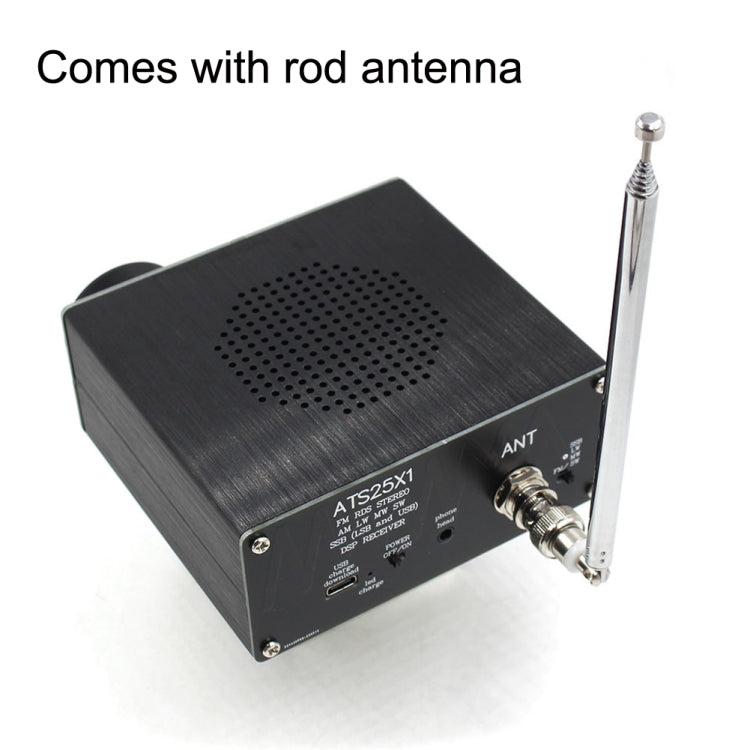 ATS-25X1 Updated Version Si4732 Chip 2.4-Inch Touch Screen All-Band Radio Receiver FM/LW/MW/SSB