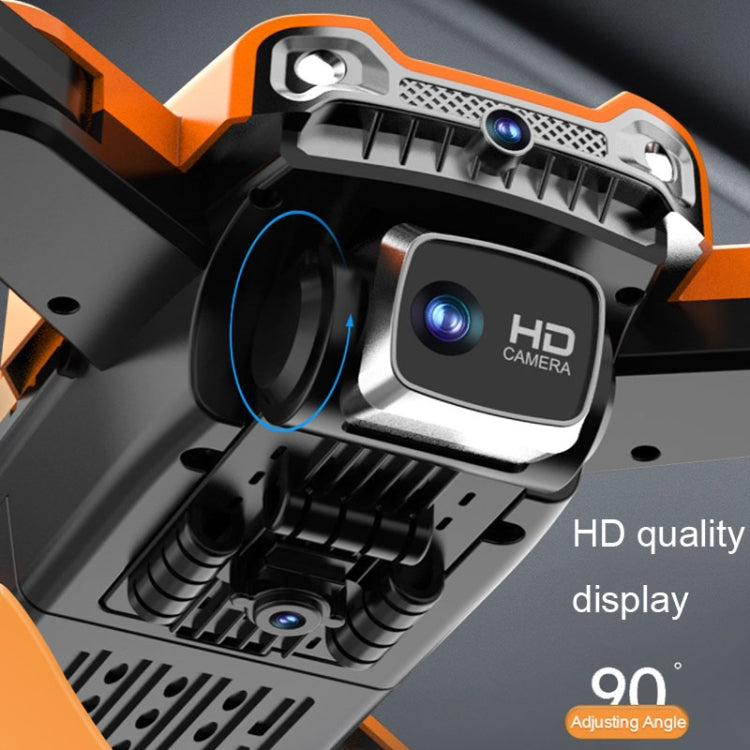 A5S HD Dual-Camera Quadcopter Foldable Smart Aerial Drone, Spec: Avoidance (Orange)