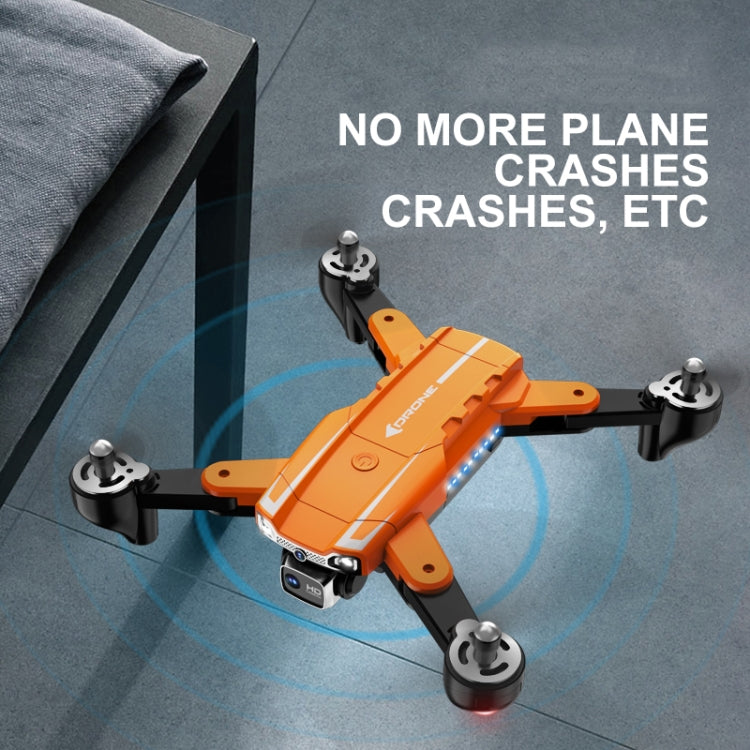 A5S HD Dual-Camera Quadcopter Foldable Smart Aerial Drone, Spec: Avoidance (Black)