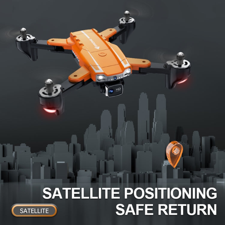 A5S HD Dual-Camera Quadcopter Foldable Smart Aerial Drone, Spec: Avoidance (Black)