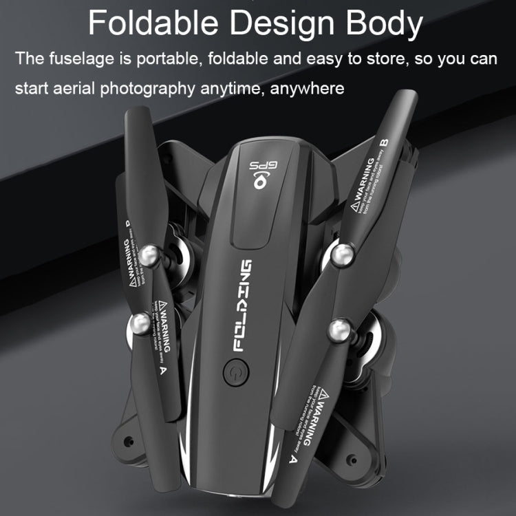 A5S HD Dual-Camera Quadcopter Foldable Smart Aerial Drone, Spec: GPS (Orange)