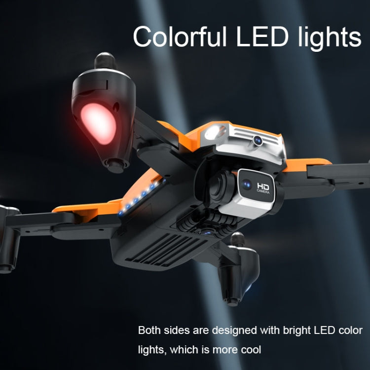 A5S HD Dual-Camera Quadcopter Foldable Smart Aerial Drone, Spec: GPS (Black)