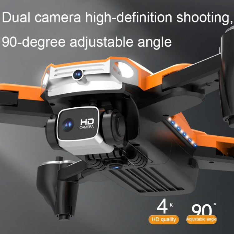 A5S HD Dual-Camera Quadcopter Foldable Smart Aerial Drone, Spec: GPS (Black)