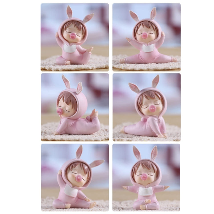 Anne Yoga Babe Resin Ornament Pile Wedding Gifts, Style: Stretch Legs