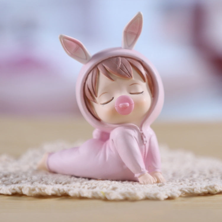 Anne Yoga Babe Resin Ornament Pile Wedding Gifts, Style: Flat Lie On The Stretch