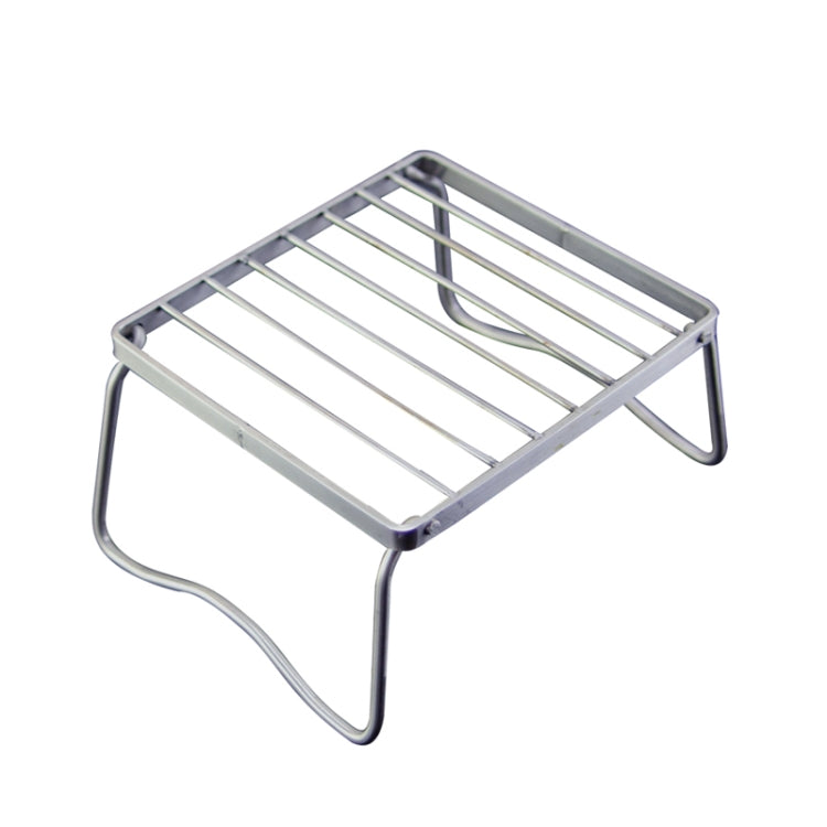 Outdoor Mini Portable Folding Grill Stainless Steel 304 Furnace Head Bracket, Size: 27.5x23.5x13cm