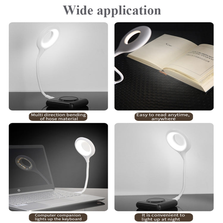 Voice Small Night Light USB Intelligence Sound Control LED Night Light(White Oval)
