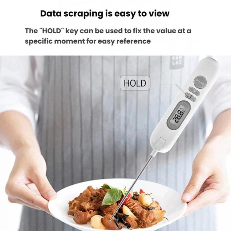 YZ6010 -50 To 300°C Electronic Food Folding Rechargeable Thermometer