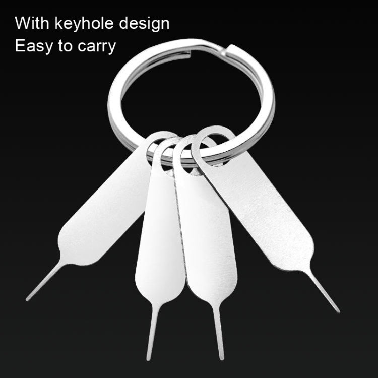 100 PCS Universal Thickened and Hardened Steel Phone Card Removal Pin