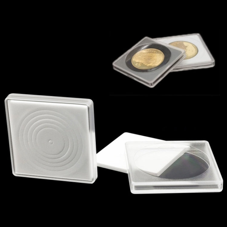 1 Box of A Sell Commemorative Coins Collection Small Square Boxes, Size: 19/24/29/34/39mm