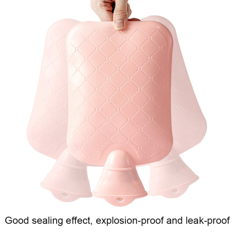 ZS103 Cartoon Plush Water-filled Explosion-proof Hot Water Bags, Spec: Intervened Khaki