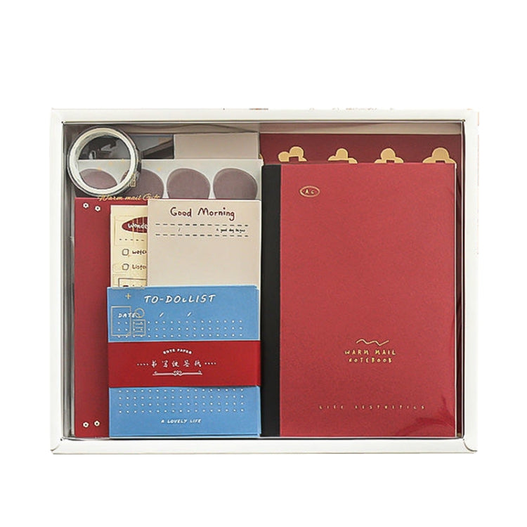 122 PCS / Set Autumn Photo Studio Simple Retro Handbook Set Material Notebook