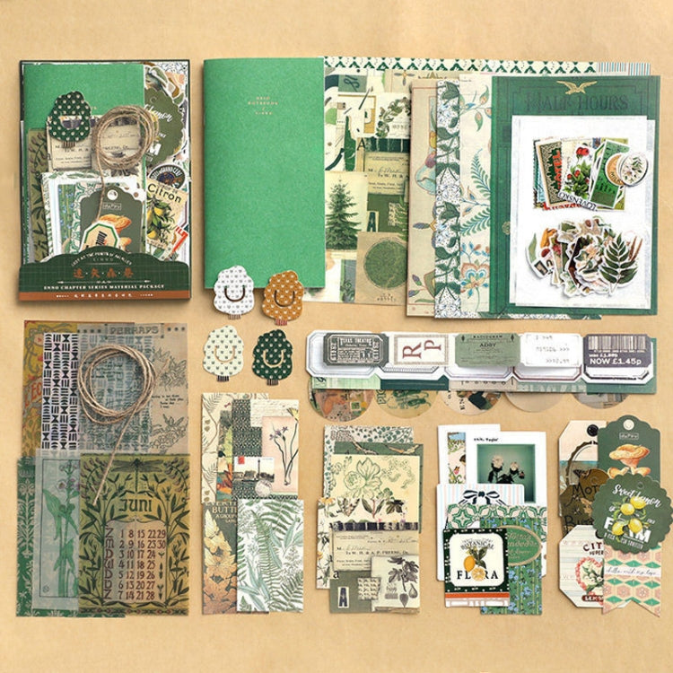 88 PCS/Sets Retro Handbook Background Paper DIY Scrapbooking