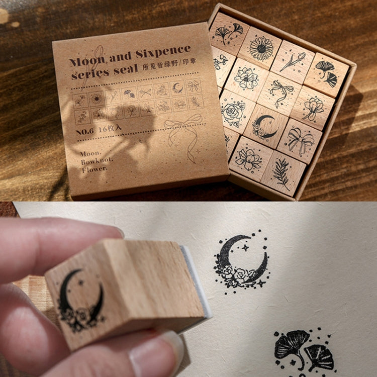 X7023 Wood Seal Simple Handbook Material Basic Printing(16 In 1)