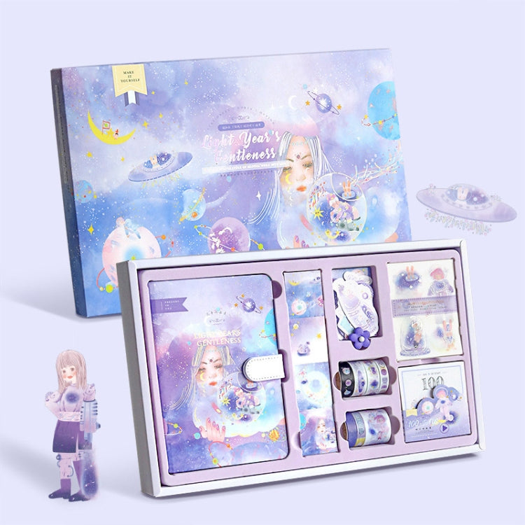 147 PCS/Set Cartoon Sticker Tape Handbook Cute Stationery Set, Spec: Light-year