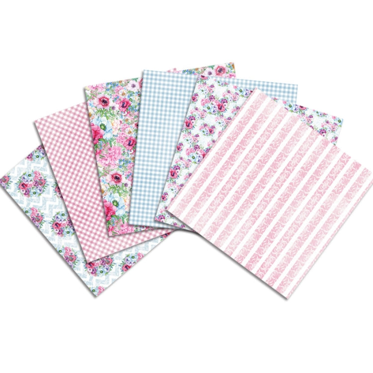 2 Sets PA2037-6 DIY Album Clipboard Handbook Card Background Paper, Size: 6 inch