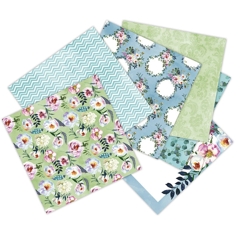5 Sets Z104 6 inch DIY Album Capsing Book Handbook Card Making Background Paper