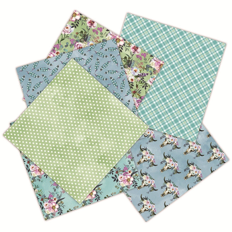 5 Sets Z104 6 inch DIY Album Capsing Book Handbook Card Making Background Paper