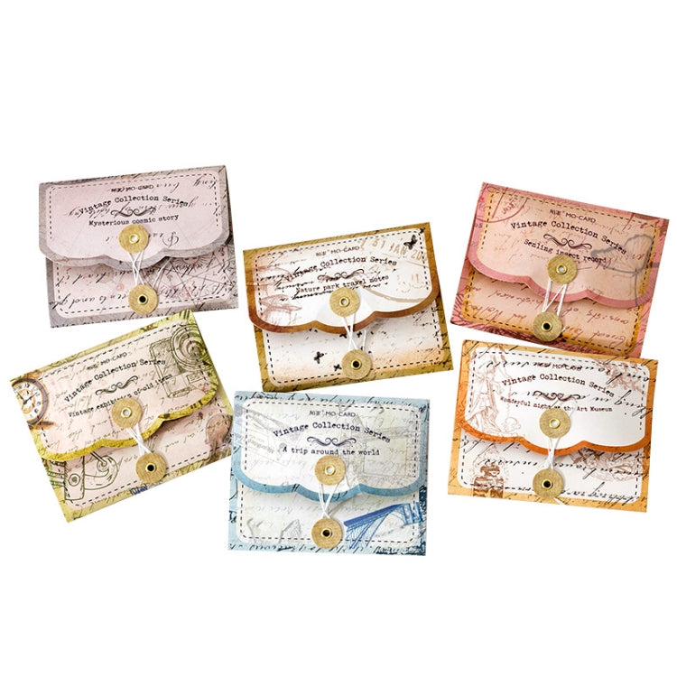 MMK17F Vintage Sticky Note Stickers DIY Handbook Material Set
