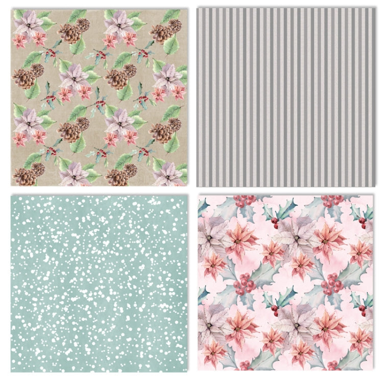 2 Sets PA1904 DIY Album Clipboard Handbook Card Background Paper, Size: 6 inch