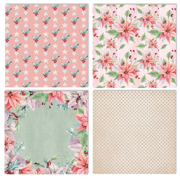 2 Sets PA1904 DIY Album Clipboard Handbook Card Background Paper, Size: 6 inch