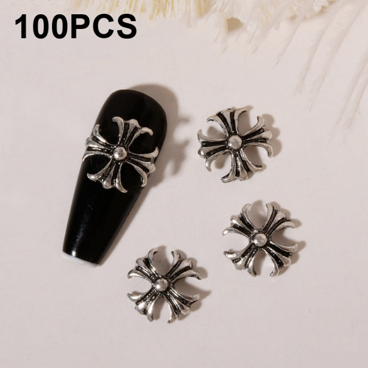 H423 100pcs Nail Crocodile Vintage Alloy Jewelry Nail Metal Accessories