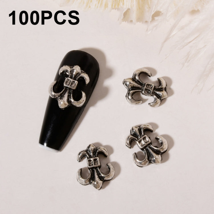H426 100pcs Nail Crocodile Vintage Alloy Jewelry Nail Metal Accessories