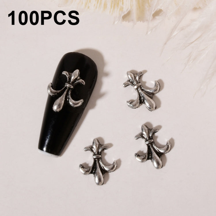 H427 100pcs Nail Crocodile Vintage Alloy Jewelry Nail Metal Accessories