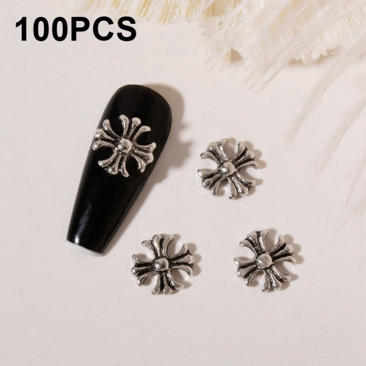 H644 100pcs Nail Crocodile Vintage Alloy Jewelry Nail Metal Accessories