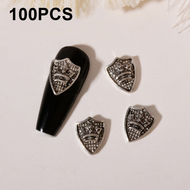 H652 100pcs Nail Crocodile Vintage Alloy Jewelry Nail Metal Accessories