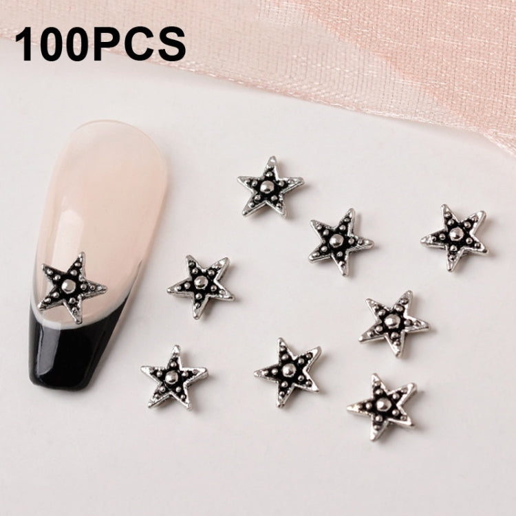 H814 100pcs Nail Crocodile Vintage Alloy Jewelry Nail Metal Accessories