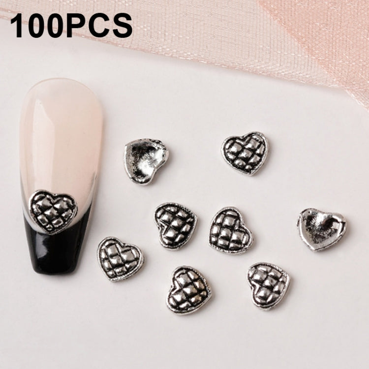 H817 100pcs Nail Crocodile Vintage Alloy Jewelry Nail Metal Accessories