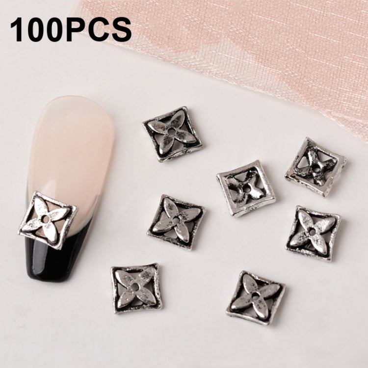 H818 100pcs Nail Crocodile Vintage Alloy Jewelry Nail Metal Accessories