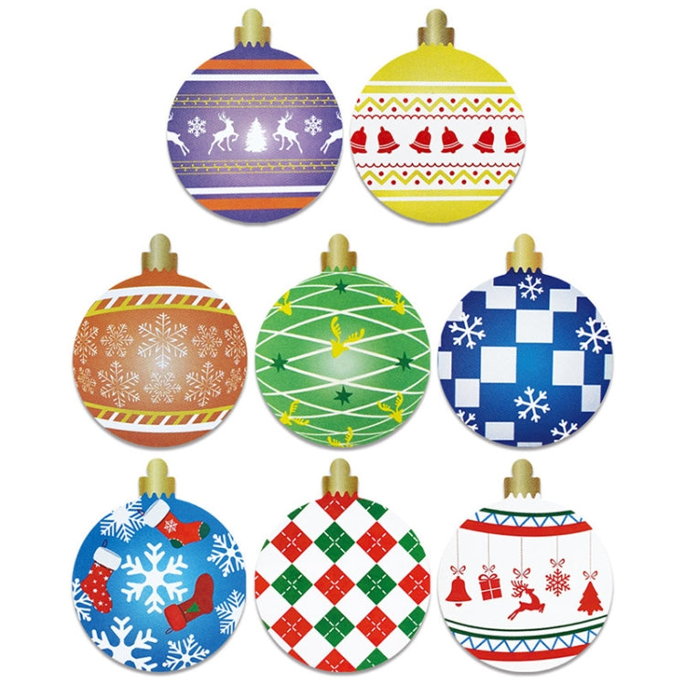 1roll Christmas Decoration Stickers Gift Label Tape, Size: 1 inch