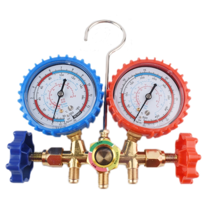 Car Air Conditioning Refrigeration Fluoridation Double Meter Valve